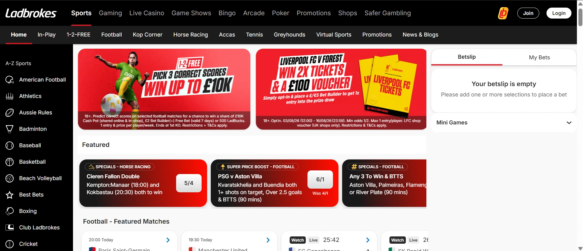 Ladbrokes online casino